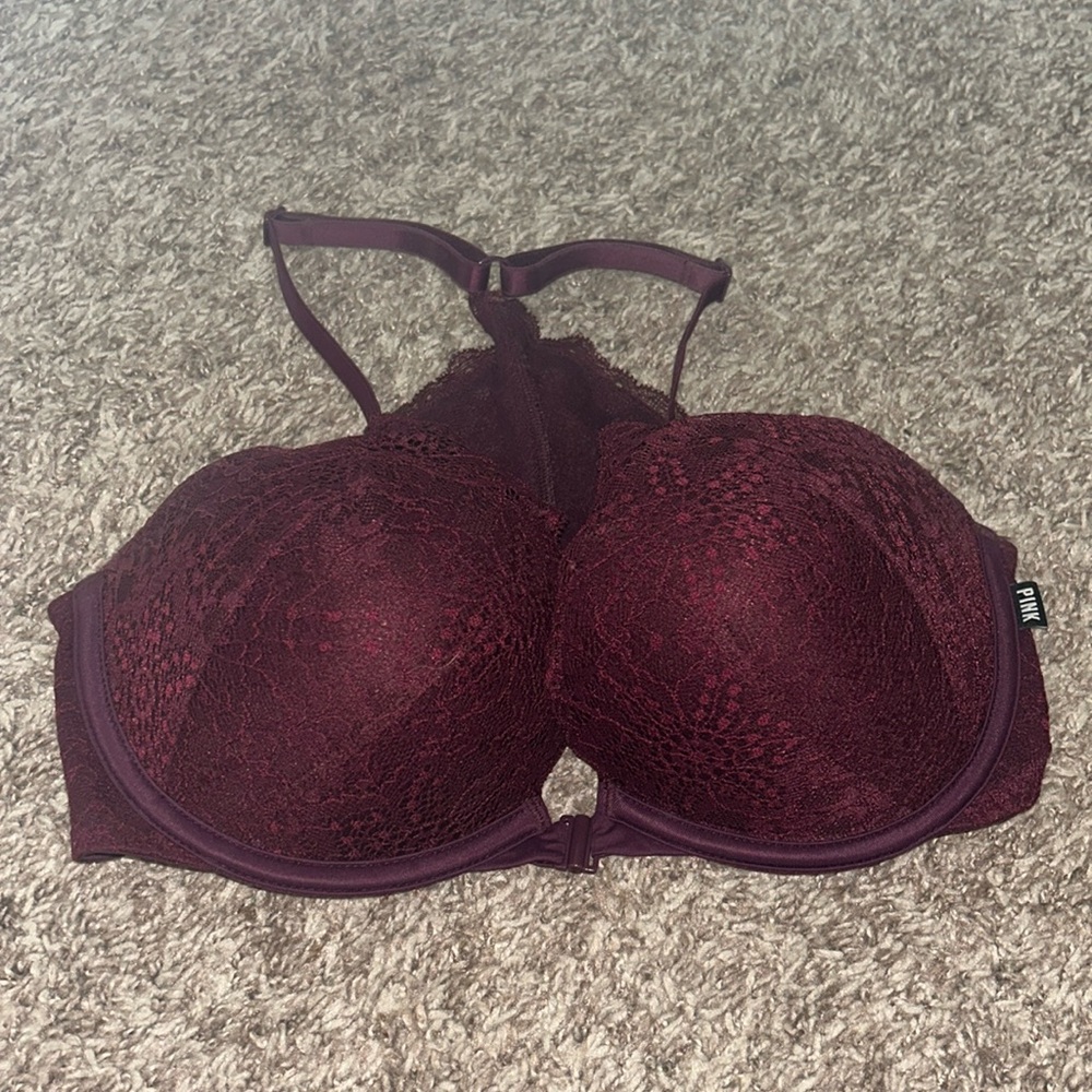 Pink bra